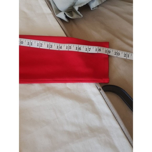 Ann Taylor Womens Dress Size 4 Red Knee-Length Valentine's Office Career Work - Picture 12 of 13